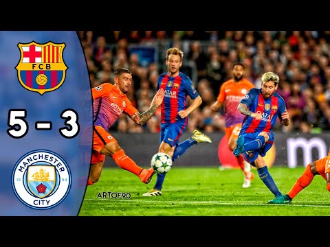 Barcelona vs Man City | Highlights 2016