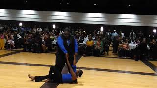 DREW & ANN BOP & LATIN HUSTLE  IN CHAMPIONS OF THE DANCE FLOOR IN MARCH 2018