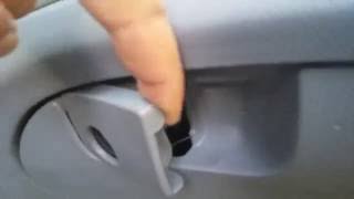 How to open a lock glove box 2006 Acura TSX "Simple Hack"