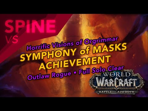 5 Masked FULL SOLO CLEAR • Symphony of Masks Achievement • Outlaw Rogue