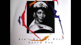 Aretha Franklin - Ain&#39;t Nobody Ever Loved You / Integrity - 7&quot; UK - 1986