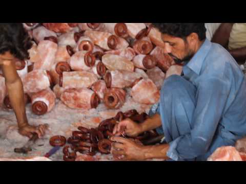 Pink Himalayan Salt Lamp Cutting | How to Make Salt Lamp | Rock Salt Lamps | Salt Lamp Benefits Video