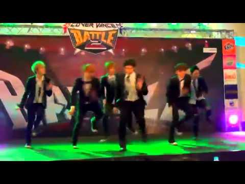 130407 Millienium Boy cover EXO    Intro + Ring Ding Dong + Sorry Sorry + History @ JKN