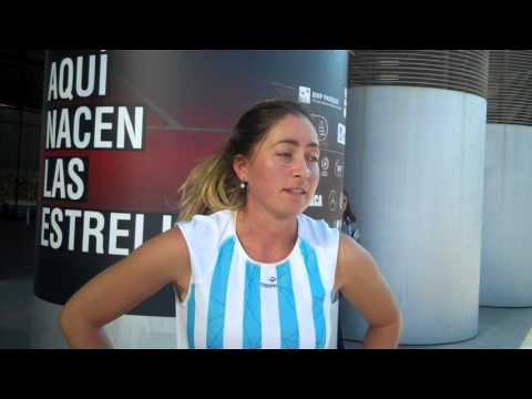 Mailen Auroux - Capitana Argentina Fed Cup Junior 2015