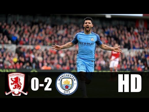 Middlesbrough vs Manchester City 0-2 RESUMEN COMPLETO 2017 Jugadas & Goles HD
