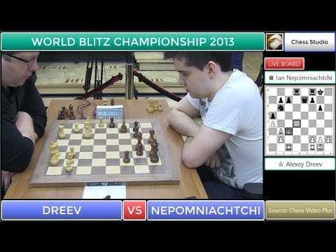 BLUNDER THE QUEEN!!! DREEV VS NEPOMNIACHTCHI | WORLD BLITZ CHAMPIONSHIP 2013