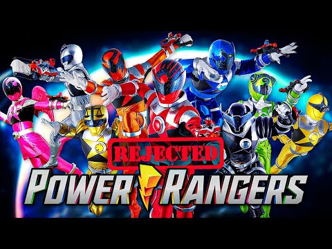 the rejected space team of Power Rangers