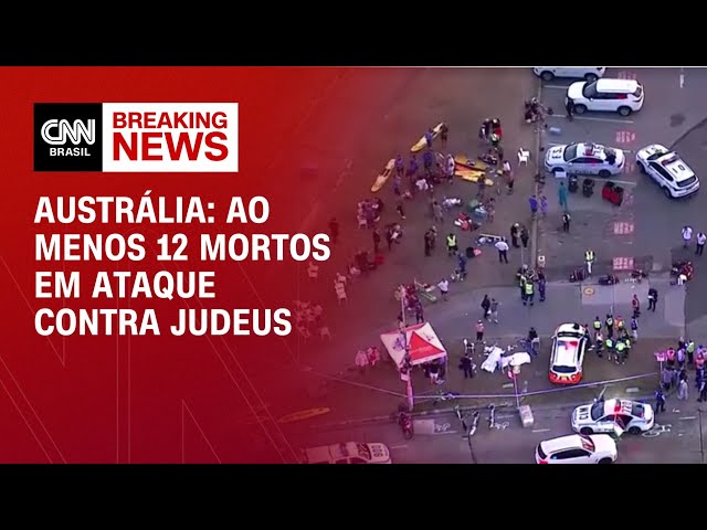 Ataque terrorista contra judeus em praia da Austrália deixa 12 mortos | AGORA CNN