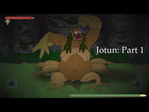 Fighting the Lotus for Valhalla- Jotun Gameplay #1