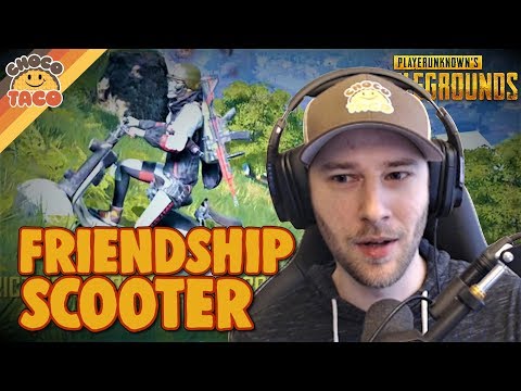 Friendship Scooter to the Rescue - chocoTaco PUBG Gameplay