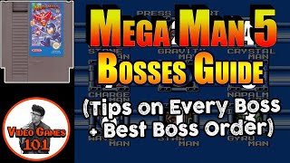 Mega Man 5 Bosses | 100% Guide | Video Games 101