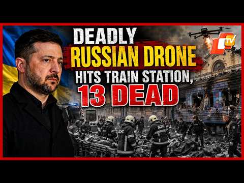 Russian Drone Hits Ukraine Railway Station, 13 Killed