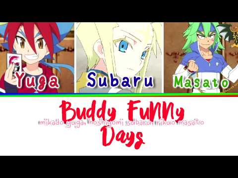 Future Card Shin Buddyfight Buddy☆Funny DAYS Takumi Mano, Daiki Kobayashi, Shuuta Morishima
