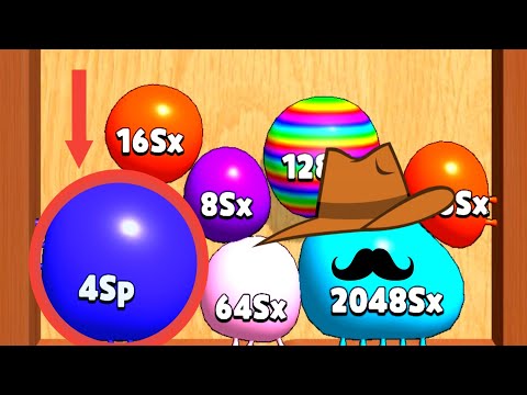 Blob Merge 3D Max Level: - Unlock 4sp | 2048 Blob merge game level 980 - 1000 (New update)