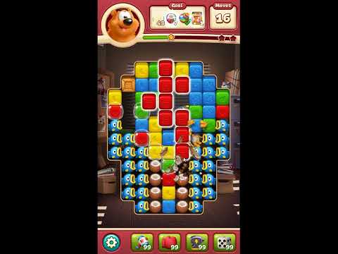 Toon Blast Level 6576 - NO BOOSTERS 🐻🐺🐱 | SKILLGAMING ✔️