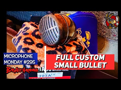 Shining 707A! Best Blues Harmonica Mics | Shure Small Bullet Vintage Crystal Microphone Monday 295