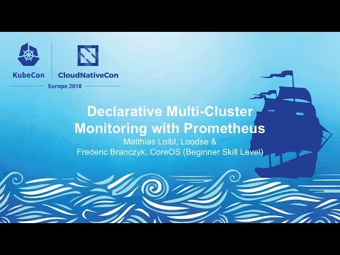 Declarative Multi-Cluster Monitoring with Prometheus - Matthias Loibl, Loodse & Frederic Branczyk