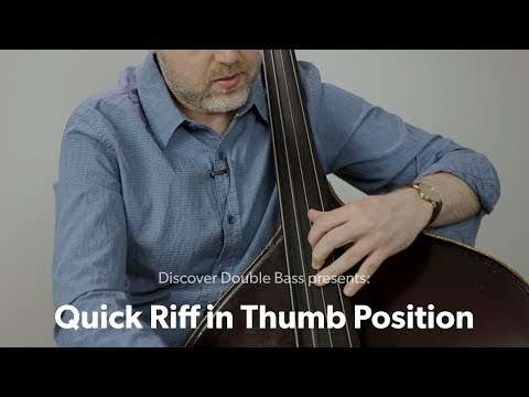 Quick Riff in Thumb Position