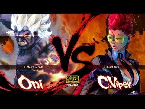 Super Street Fighter IV: Arcade Edition 2012 - Oni (Outburs) vs C Viper (BassinBison6769)