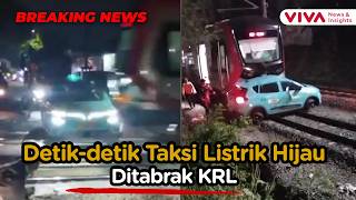 Download lagu Taksi Listrik  Warna Hijau Mogok di Tengah Rel, Jadi Pemicu KA Argo Bromo Tabrak KRL mp3