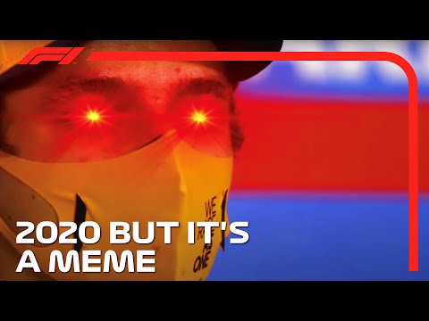 the 2020 f1 season being a meme for three minutes straight