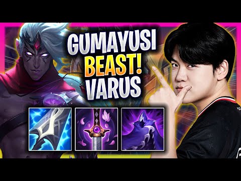 GUMAYUSI IS A BEAST WITH VARUS! - T1 Gumayusi Plays Varus ADC vs Sivir! | Season 2025