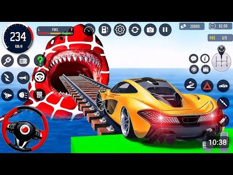 GT Ramp Car Stunts Racing Simulator - Extreme Car Crash Beam Derby 3D - Android GamePlay #2
