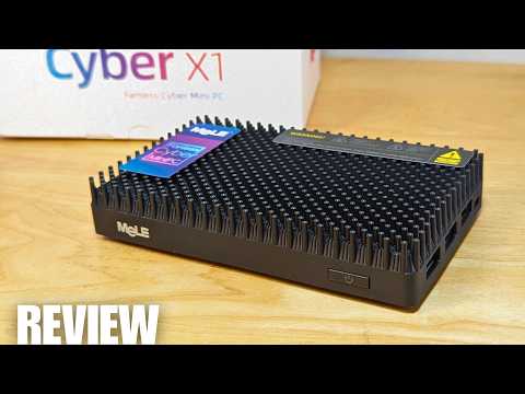 REVIEW: MeLE Cyber X1 Fanless Mini PC | Futuristic Sci-Fi Dream or Nightmare (Horror Vibes)?