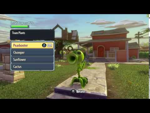 Plants vs zombies 1 out of map glitch