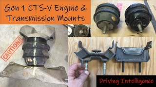 Driveline Vibration Caused By CTS-V Motor & Transmission Mount Failure: 1st Gen ‘03-‘07 CTS & CTS V