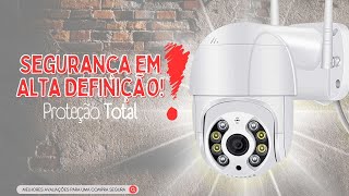 Transforme Sua Segurança: Câmera Wi-Fi HD 1080p A8 - Proteção Total em Sua Casa