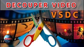 Couper une vidéo avec VSDC Free Vidéo Editor gratuit TUTO FR.