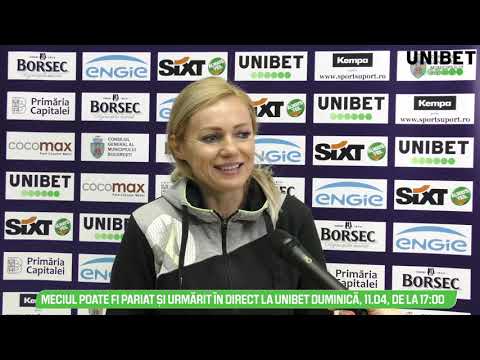 🎙 INTERVIURI #CSMBUCURESTI - IULIA CUREA INAINTEA RETURULUI DE LA MOSCOVA