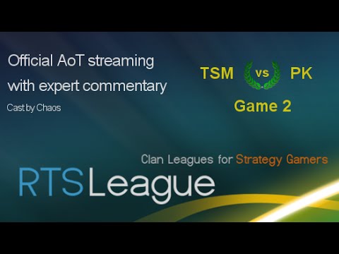 TSM vs. PK, Game 2 - Age of Mythology: The Titans Clan League, Season 25 - Division 1, Round 1