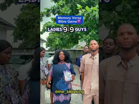 MEMORY VERSE BIBLE GAME✝️📖 #jesus #comedy #biblegames #funny #biblequizzes #bibletrivia