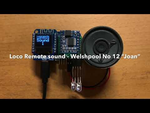 Loco Remote sound - Welshpool & Llanfair No 12 “Joan”