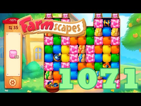 Farmscapes Level 1071 HD Gameplay Walkthrough | 3 - match game | android | ios | pc | app