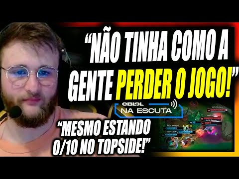 RANGER REACT NA ESCUTA: "Esse tu conhece!" | Na Escuta: CBLOL 2023: 1ª Etapa (Rodada 11)