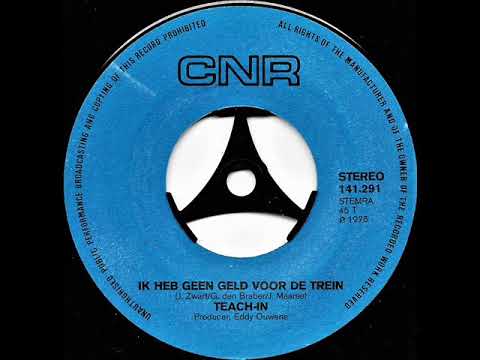 Ik heb geen geld voor de trein / Teach-In.