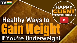 How to Gain Weight Fast | Health Gainer With Vegetarian Diet Plan for Weight Gain in Hindi