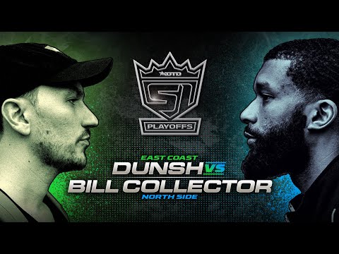 KOTD - Rap Battle - Dunsh vs Bill Collector | #KOTDS1 Playoffs Rd. 1