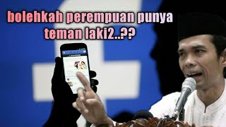 Download lagu Bolehkah perempuan berteman laki2..?? Ustadz abdul somad lc ma terbaru mp3