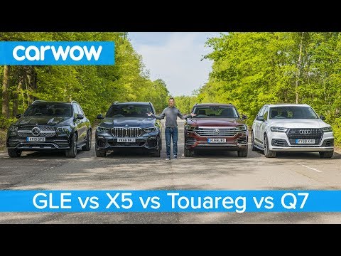 BMW X5 v Mercedes GLE v Audi Q7 v VW Touareg - which is the best premium SUV?