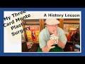 My Three Card Monte: Plastic Surgery, A History Lesson. 3 Card Monkey Business, Marlo