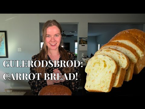 How to Make "Gulerodsbrød:" CARROT & SUNFLOWER SEED BREAD!