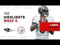 Lamar Jackson Highlights vs. Steelers | NFL 2019