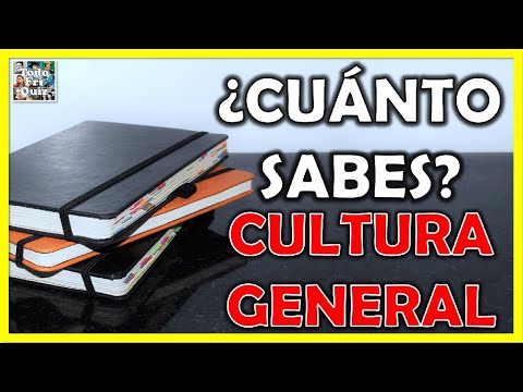 ¿Cuánto Sabes de 'CULTURA GENERAL'? (PARTE 13) Test/Trivial/Quiz