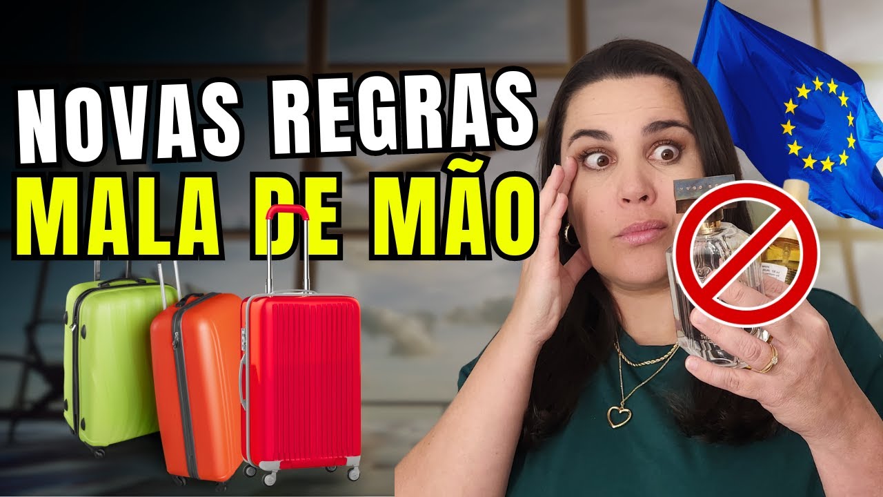 ATENÇÃO: Mudança de regras para bagagem de mão em 2024 na União Europeia