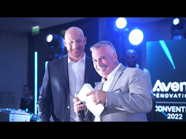 Remise de trophées aux Meilleures Agences Avenir Rénovations de France