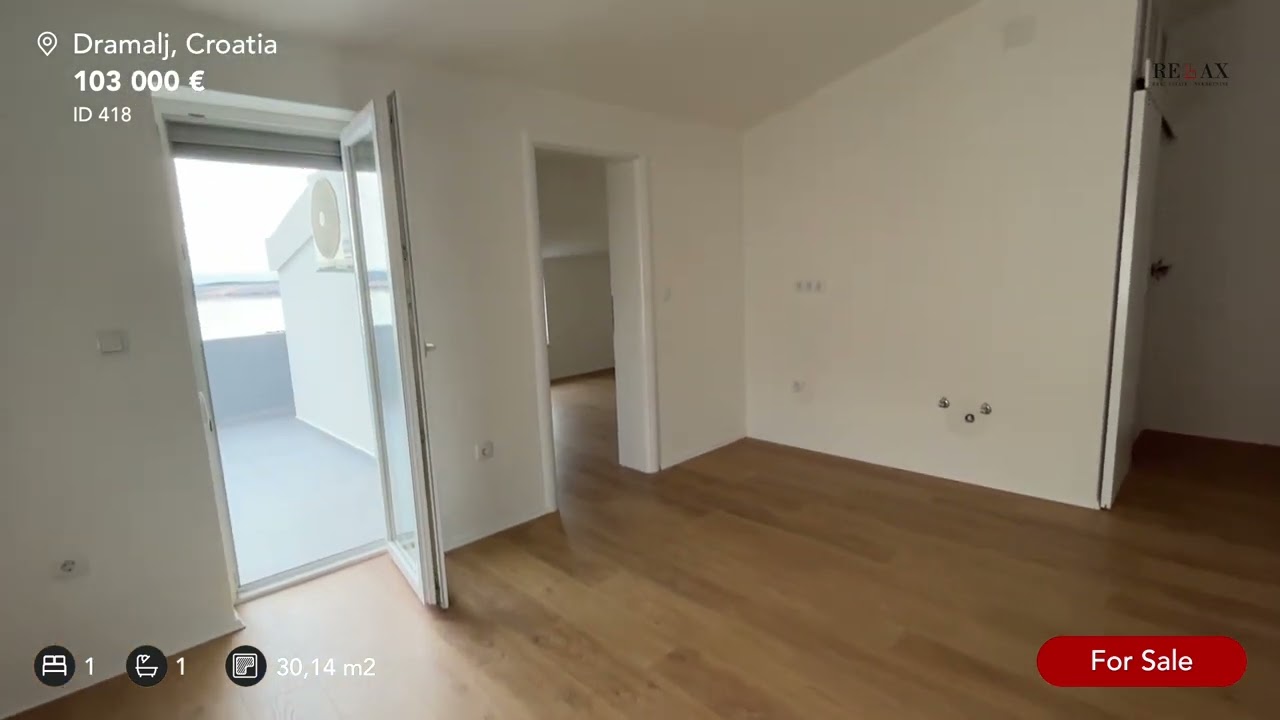 2 rooms, Apartment, 30m²